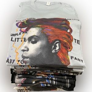 David Bowie Vintage Art Print shirt Made in Los Angeles New!!!